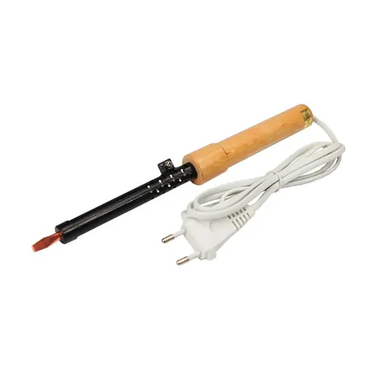 Паяльник электрический ЭПСН, 40 Вт, 220 В, деревянная ручка, REXANT, 12-0240, фото 1
