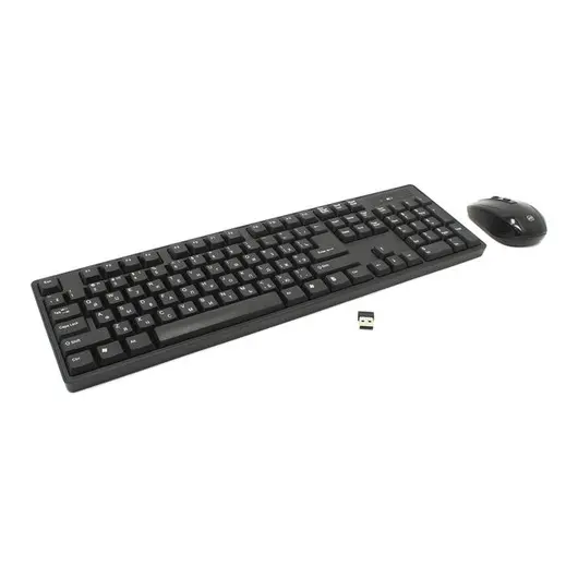 Комплект беспроводной клавиатура + мышь Defender &quot;C-915&quot;, черный, фото 1