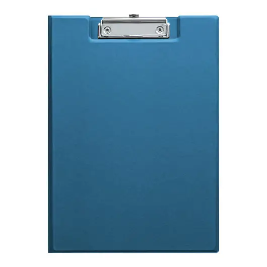 Папка-планшет с зажимом OfficeSpace, ПВХ, синий, фото 1