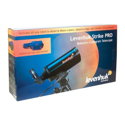 Телескоп LEVENHUK Strike 1000 PRO, катадиоптрик, 3 окуляра, ручное управление, полупрофессиональный, 37365, фото 5
