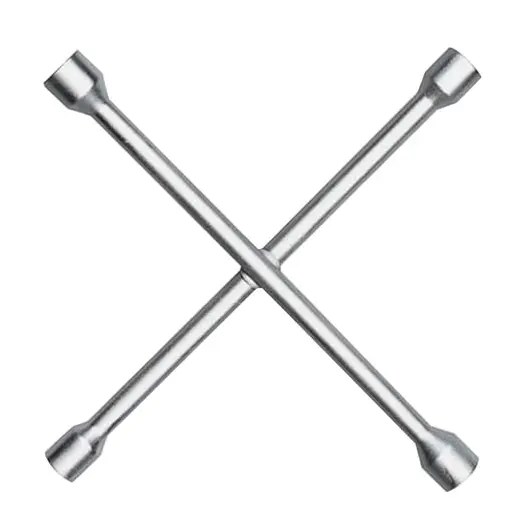 Ключ баллонный, крест, 17х19х21х22 мм, MATRIX PROFESSIONAL, усиленный, толщина 16 мм, 14244, фото 1