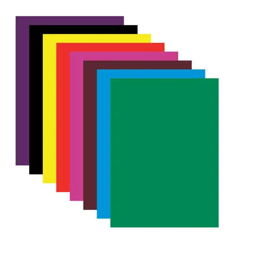 Цветная бумага А4 офсетная, 16 листов 8 цветов, на скобе, BRAUBERG, 200х275 мм, &quot;Зайка с бабочками&quot;, 124778, фото 2