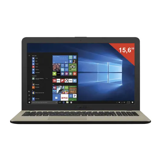 Ноутбук ASUS X540UB 15.6&quot;, Intel Core i3-6006U 2 ГГц, 4 ГБ, 500 Гб, MX110, 2 ГБ, NO DVD, Windows 10 Home, черный, 90NB0IM1-M03630, фото 1