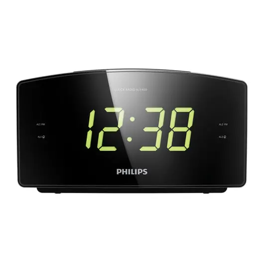 Часы-радиобудильник PHILIPS AJ3400/12, ЖК-дисплей, FM-диапазон, 2 вида сигнала, повтор, таймер, фото 2