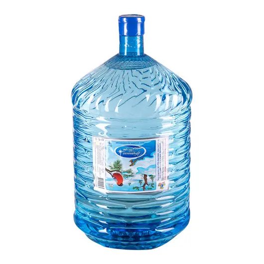 Вода питьевая негазированная Утренняя звезда, 19л, одноразовая пластиковая бутыль, фото 1