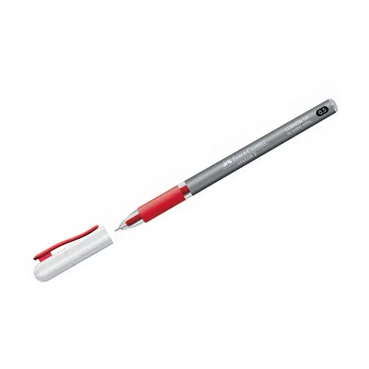 Ручка шариковая Faber-Castell &quot;Speedx&quot; красная, 0,5мм, грип, фото 1