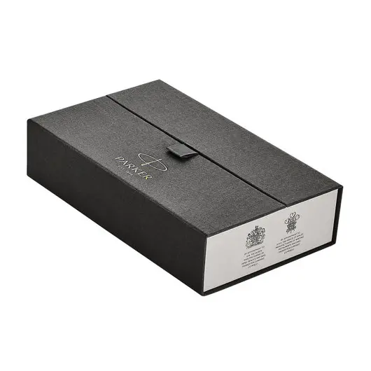 Ручка-роллер PARKER &quot;Premier Custom Tartan Lacquer &amp; Metal ST&quot;, корпус черный, палладиевые детали, черная, 1931419, фото 4