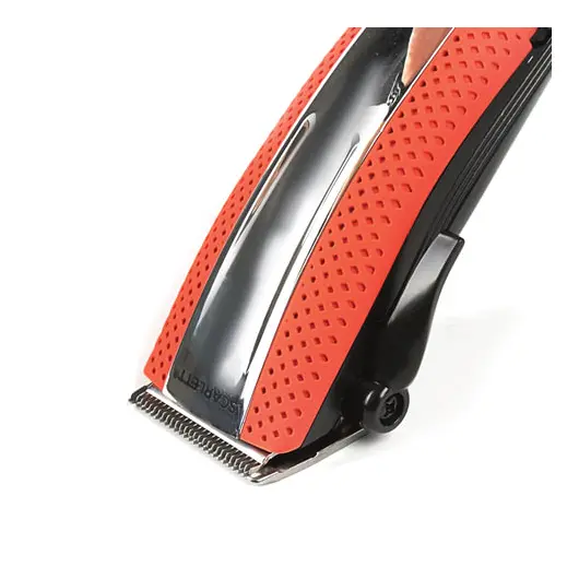 Машинка для стрижки волос SCARLETT SC-HC63C15, 5 установок длины, 4 насадки, сеть, красная, SC - HC63C15, фото 5