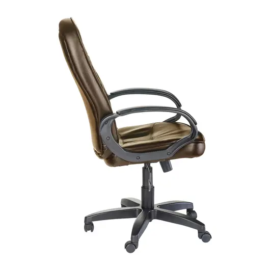 Кресло офисное &quot;Канц&quot;, экокожа, коричневое, фото 2