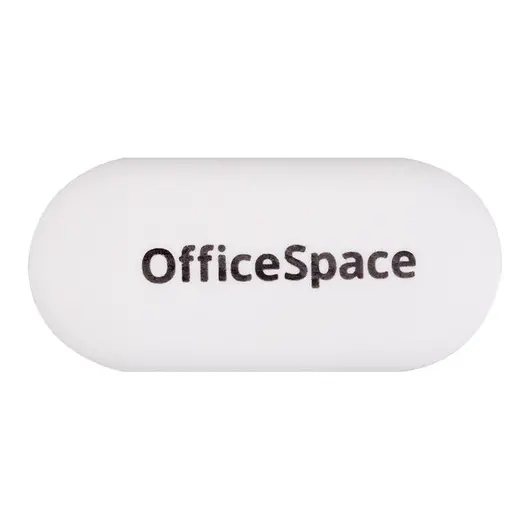 Ластик OfficeSpace &quot;FreeStyle&quot;, овальный, термопластичная резина, 60*28*12мм, фото 1