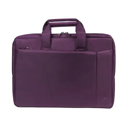 Сумка деловая RIVACASE, 39x29х7 см, отделение для планшета и ноутбука 15,6&quot;, ткань, пурпурная, 8231 Purple, фото 2