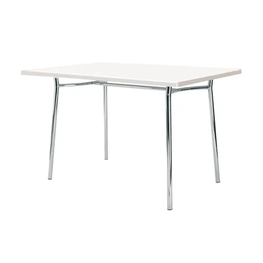 Столешница к столу для столовых, кафе, дома (1200х800 мм), Werzalit 001, ОСОБО ПРОЧНАЯ, белая, фото 2