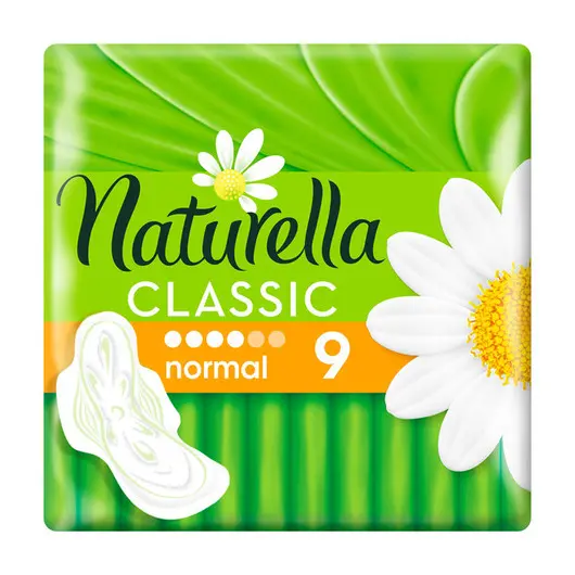 Прокладки женские гигиенические Naturella &quot;Classic Normal Camomile&quot;, 9шт., фото 1