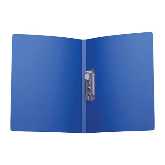 Папка с боковым металлическим прижимом ERICH KRAUSE &quot;Classic&quot;, А4, до 160 листов, 500 мкм, синяя, 43044, фото 2