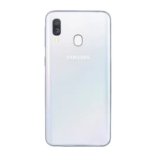 Смартфон SAMSUNG Galaxy A40, 2 SIM, 5,9”, 4G (LTE), 25/16+5 Мп, 64 ГБ, microSD, белый, пластик, SM-A405FZWGSER, фото 2