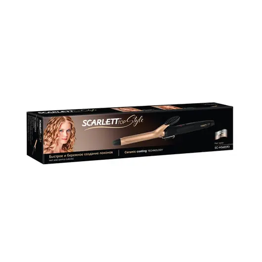 Щипцы для завивки волос SCARLETT SC-HS60593, 25 Вт, диаметр 19 мм, керамическое покрытие, SC - HS60593, фото 2