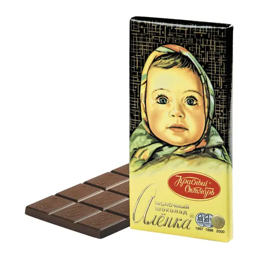 Шоколад КРАСНЫЙ ОКТЯБРЬ &quot;Аленка&quot;, молочный, 100 г, КО01174, фото 1