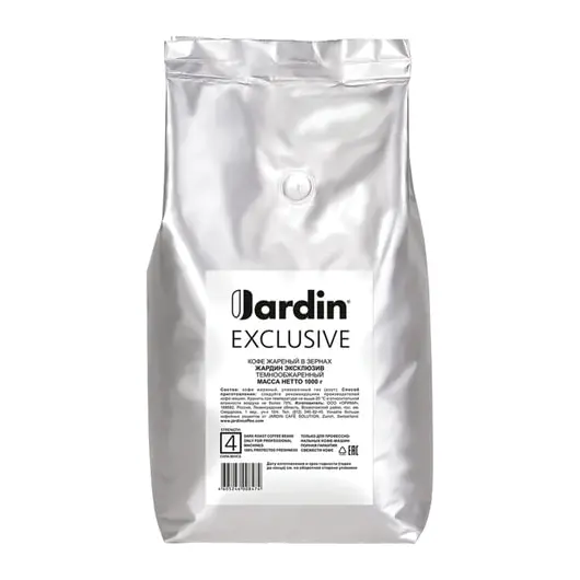 Кофе в зернах JARDIN (Жардин) &quot;Exclusive&quot;, натуральный, 1000 г, вакуумная упаковка, 0847-08, фото 1