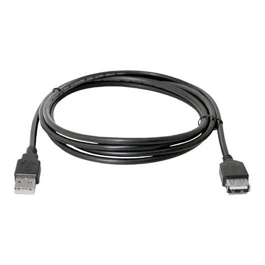 Кабель удлинительный Defender USB02-10 USB2.0 (A) - USB2.0 (A), 3м, черный, фото 1