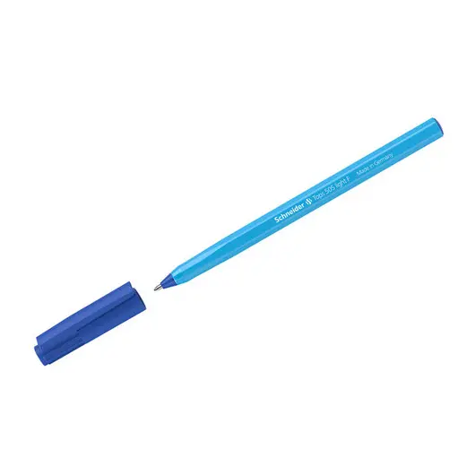Ручка шариковая Schneider &quot;Tops 505 F&quot; синяя, 0,8мм, голубой корпус, фото 1