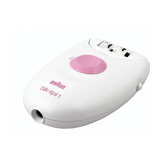 Эпилятор BRAUN 1170, 20 пинцетов, 1 скорость, сеть, белый/розовый, фото 2
