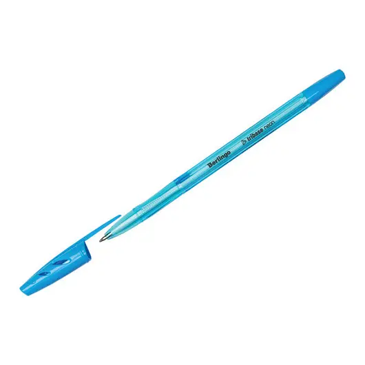 Ручка шариковая Berlingo &quot;Tribase Neon&quot;, синяя, 0,7мм, корпус ассорти, фото 3