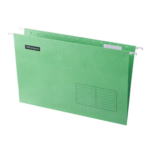 Подвесная папка OfficeSpace Foolscap (365*240мм), зеленая, фото 1
