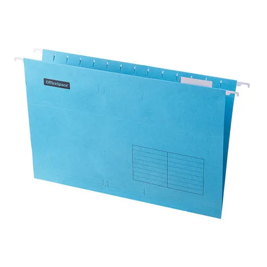 Подвесная папка OfficeSpace Foolscap (365*240мм), синяя, фото 1
