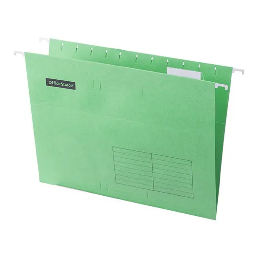 Подвесная папка OfficeSpace А4 (310*240мм), зеленая, фото 1