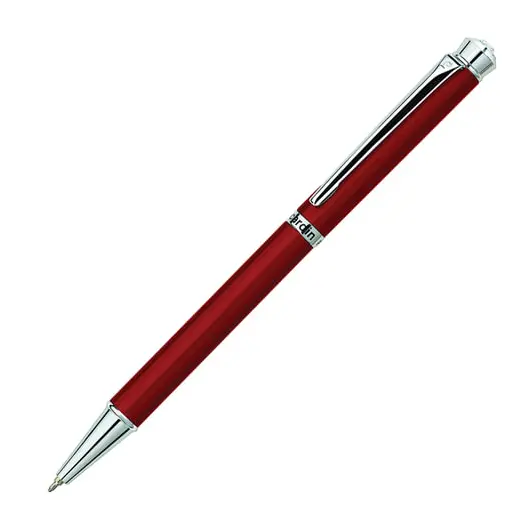 Ручка подарочная шариковая PIERRE CARDIN &quot;Crystal&quot;, корпус красный, латунь, хром, синяя, PC0709BP, фото 1