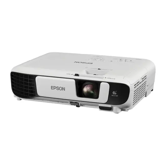 Проектор EPSON EB-X41, LCD, 1024x768, 4:3, 3600 лм, 15000:1, 2,5 кг, V11H843040, фото 1