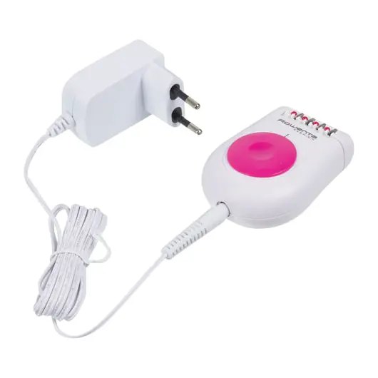 Эпилятор ROWENTA EP1030F5, 24 пинцета, 2 скорости, 1 насадка, сеть, белый/розовый, фото 4