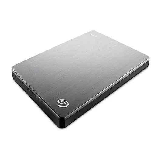 Диск жесткий внешний HDD SEAGATE Backup Plus Slim 2TB 2.5&quot;, USB 3.0, серебристый, STDR2000201, фото 3