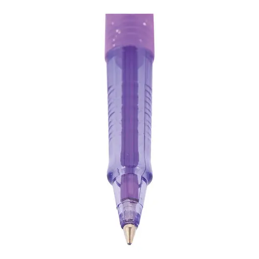 Ручка шариковая Союз &quot;Stinger&quot; синяя, 0,7мм, фиолетовый корпус, фото 2