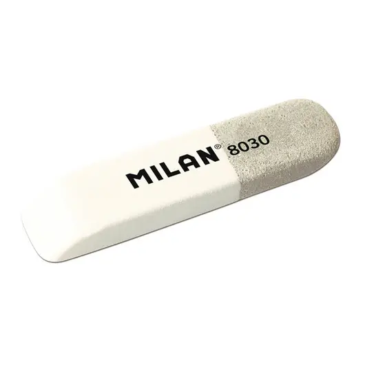 Ластик Milan &quot;8030&quot;, скошенный, комбинированный, натуральный каучук, 60*14*7мм, фото 1