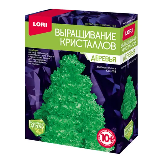 Набор для выращивания кристаллов Lori &quot;Зеленая елочка&quot;, фото 1