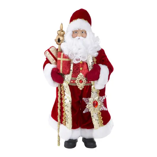Декоративная кукла &quot;Дед Мороз в красном костюме&quot;, 45,5см, фото 1