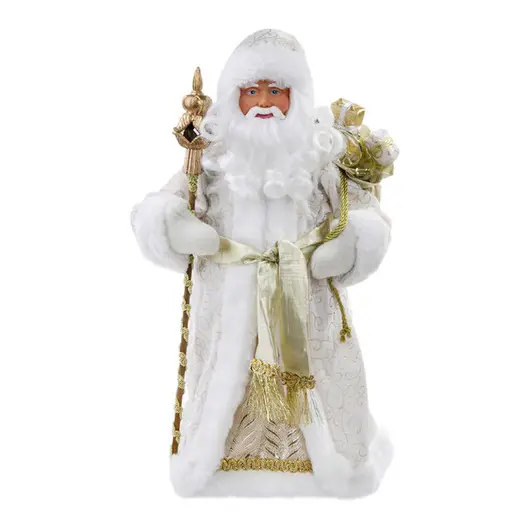 Декоративная кукла &quot;Дед Мороз в золотом костюме&quot;, 41см, фото 1