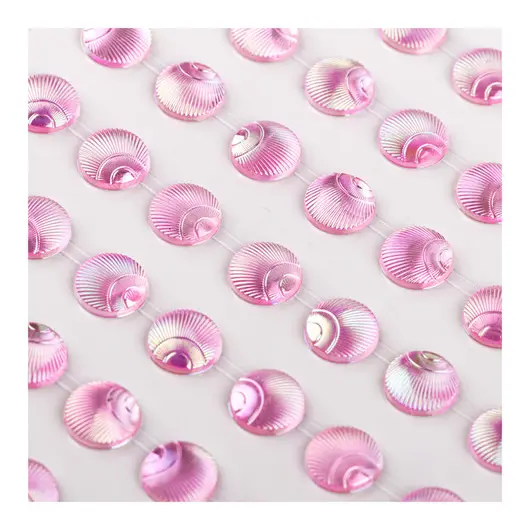 Наклейки акриловые MESHU &quot;Pink pearls&quot;, 10*32см, европодвес, фото 4