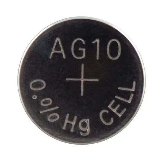 Батарейка GP LR54 (G10, V10GA, LR1130, 189, 189A) алкалиновая, BC10, фото 4