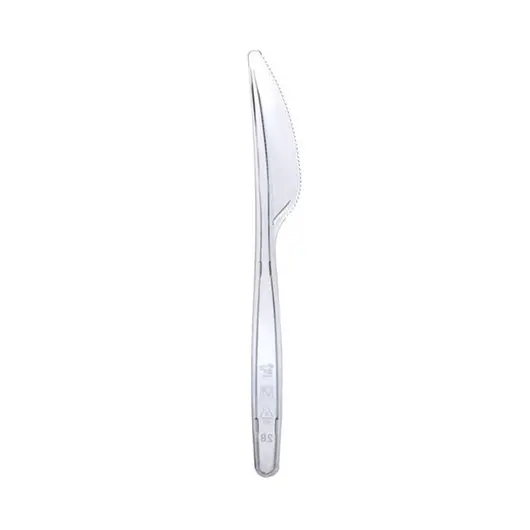 Ножи одноразовые OfficeClean, набор 48 шт., ПС, прозрачные, 18см, фото 1