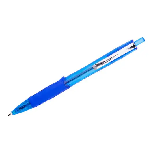 Ручка шариковая автоматическая Luxor &quot;Ultra&quot; синяя, 0,7мм, грип, фото 2