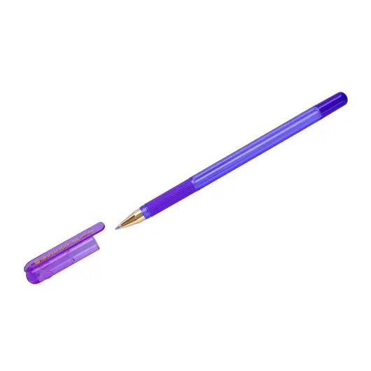 Ручка шариковая MunHwa &quot;MC Gold LE&quot; синяя, 0,5мм, грип, штрих-код, корпус ассорти, фото 6
