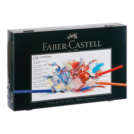 Набор художественных изделий Faber-Castell &quot;Art &amp; Graphic Collection&quot;, 125 предметов, дерев. кор., фото 10