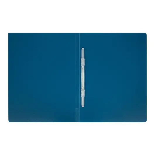 Папка с пластиковым cкоросшивателем OfficeSpace, 15мм, 500мкм, синяя, фото 2