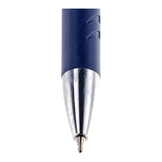 Ручка шариковая автоматическая Cello &quot;Wings&quot; синяя, 0,7 мм, грип, штрих-код, фото 2