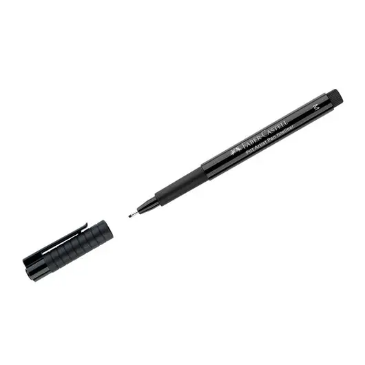 Ручка капиллярная Faber-Castell &quot;Pitt Artist Pen Fineliner M&quot; черная, 0,7мм, фото 1
