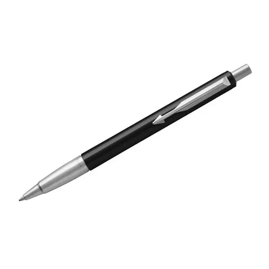 Ручка шариковая Parker &quot;Vector Limited Edition Black CT&quot; синяя, 1,0мм, кнопочн., подар. уп, фото 1