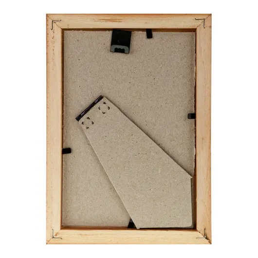 Рамка деревянная 10*15см, OfficeSpace, №1, мокко, 17мм, фото 3