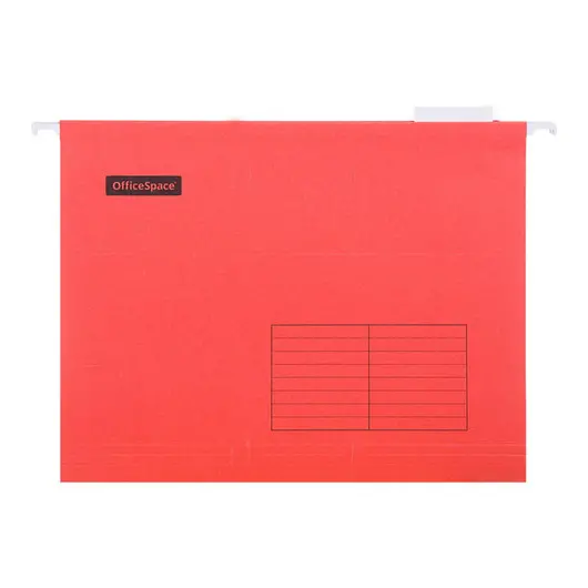 Подвесная папка OfficeSpace А4 (310*240мм), красная, фото 2